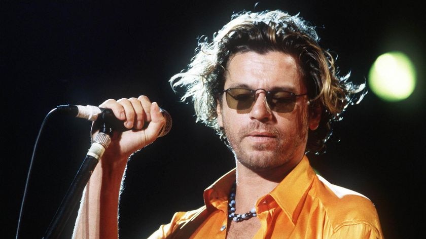 Rock god remembered: Michael Hutchence.