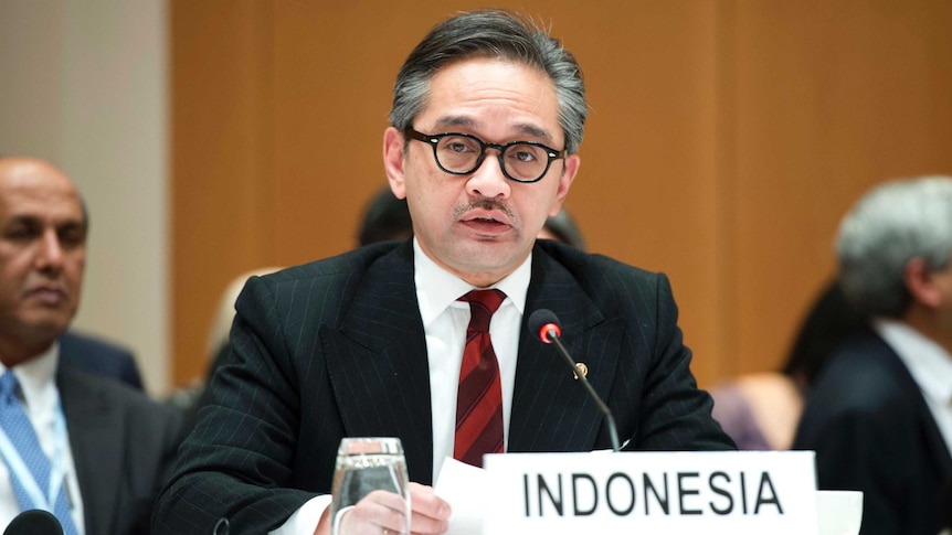 Indonesian foreign minister Marty Natalegawa.