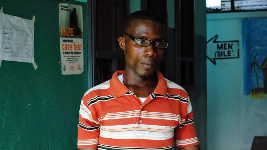 Ebola survivor Romeo Doe