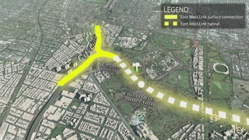 East West Road Link potential impacts on Royal Park