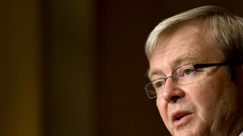Global challenge: Kevin Rudd says governments need to rebuild the economic system.