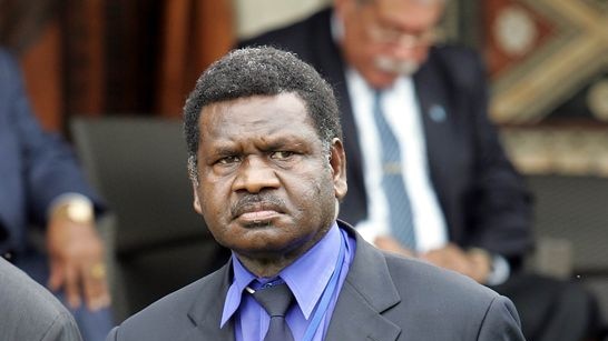 Vanuatu opposition leader Ham Lini