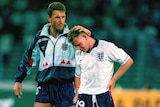 Paul Gascoigne sheds tears after England eliminated by West Germayn