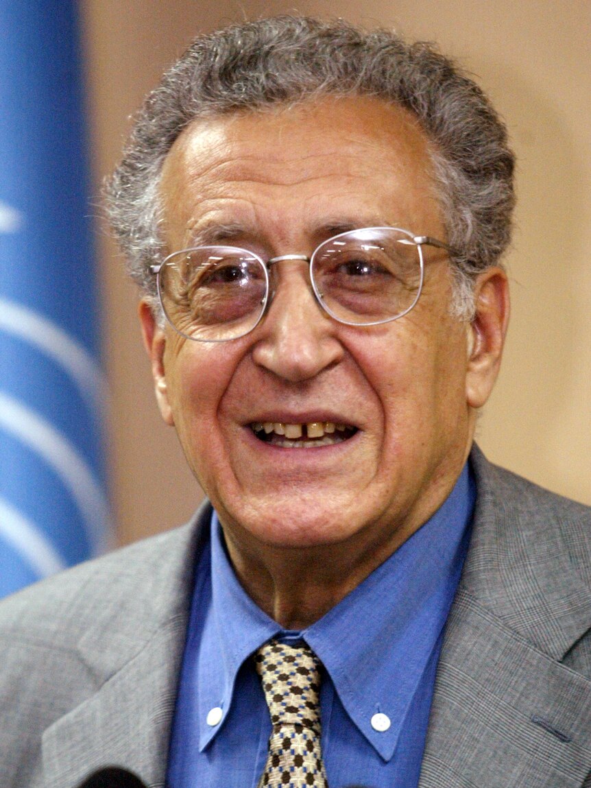 UN envoy Lakhdar Brahimi