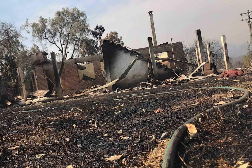 House claimed by fire