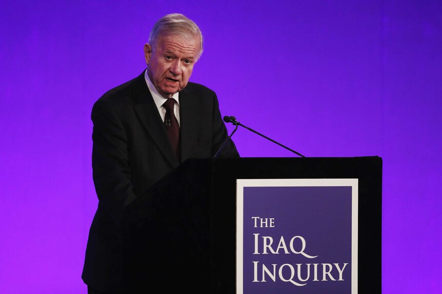 Iraq Inquiry chairman Sir John Chilcot