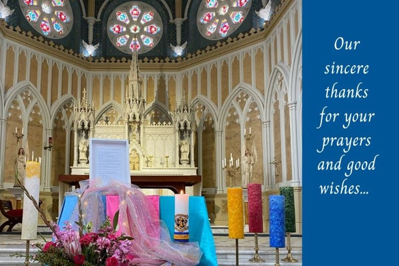 loreto college ballarat church with decorations 