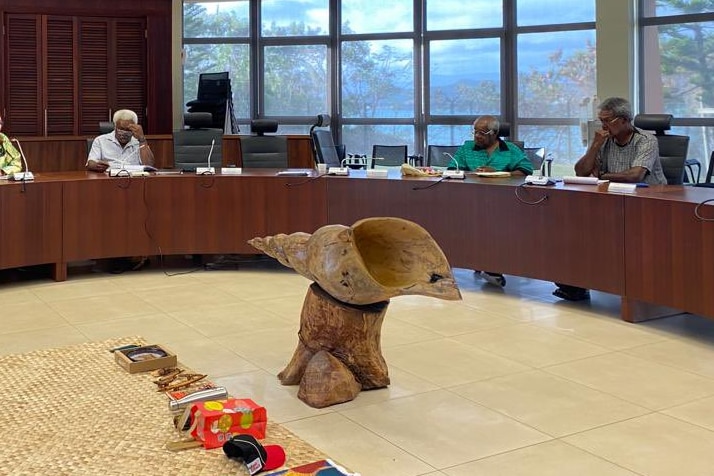 The customary senate in Noumea, New Caledonia. 