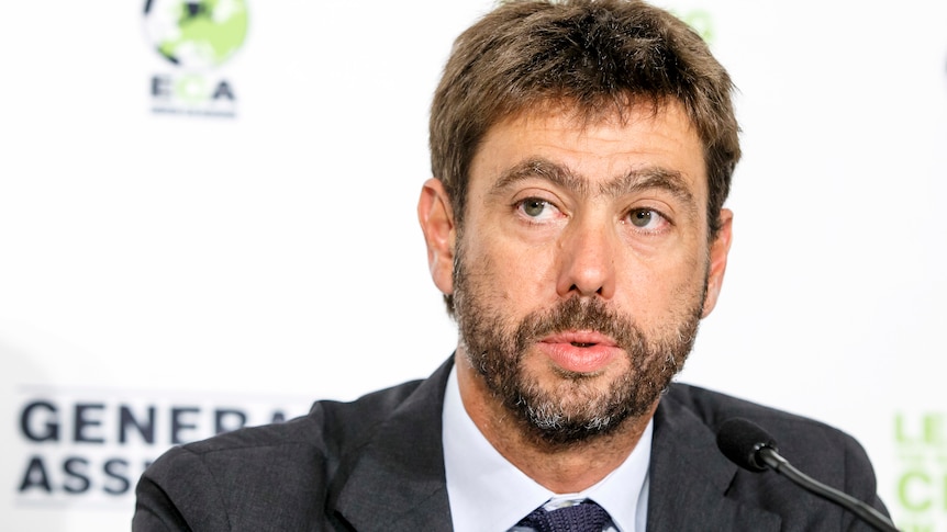 Juventus president Andrea Agnelli