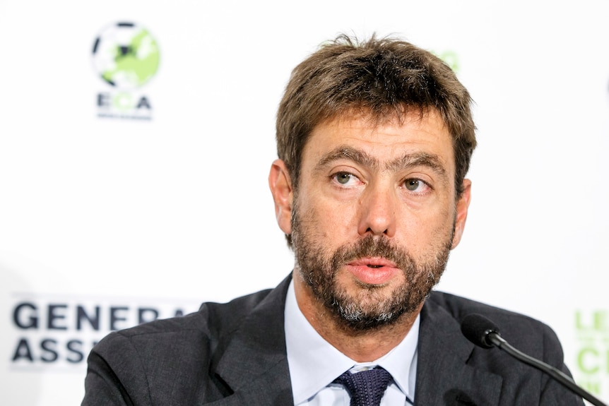 Juventus president Andrea Agnelli