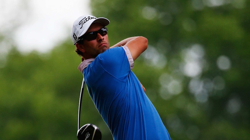 Adam Scott on day one of the 2013 US Open
