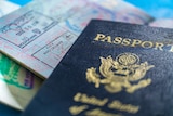 An American passport