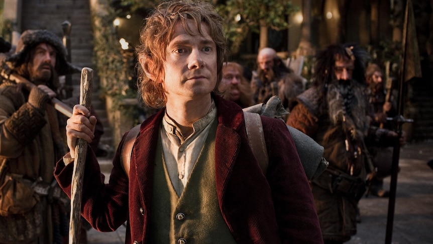 Martin Freeman stars as Bilbo Baggins.