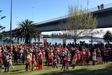 Perth Freight Link protest rally