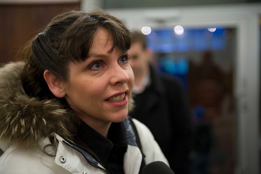 Icelandic MP Birgitta Jonsdottir