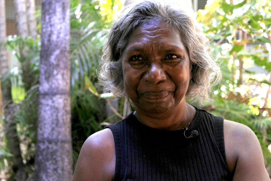 Director of Yolngu education at Yirrkala school, Merrkiyawuy Ganambarr-Stubbs is smiling.