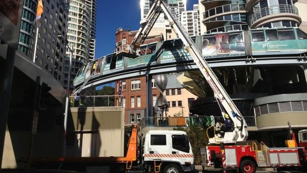 Monorail rescue in Sydney