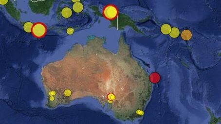Queensland earthquake
