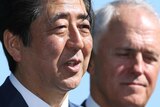 Shinzo Abe and Malcolm Turnbull meet in Sydney