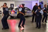 Police dancing