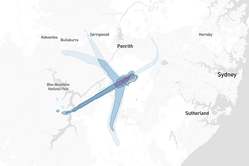 Airport flight path