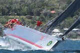 Wild Oats XI in action during the Big Boat Challenge