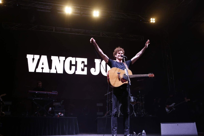 Vance Joy at One Night Stand in St Helens.