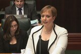Tasmanian Premier Lara Giddings delivers her third state budget.