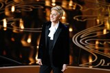 Ellen DeGeneres hosts the 86th Academy Awards on March 2, 2014.