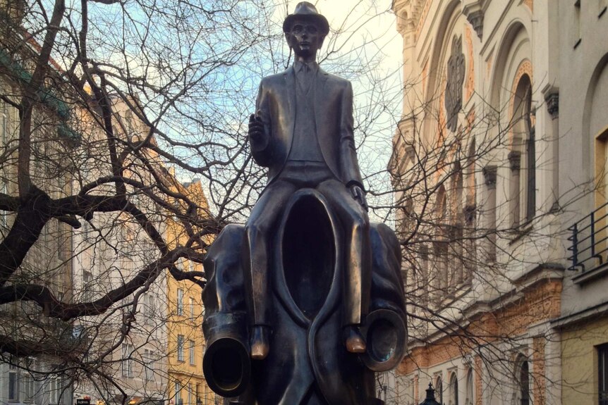 Kafka Statue