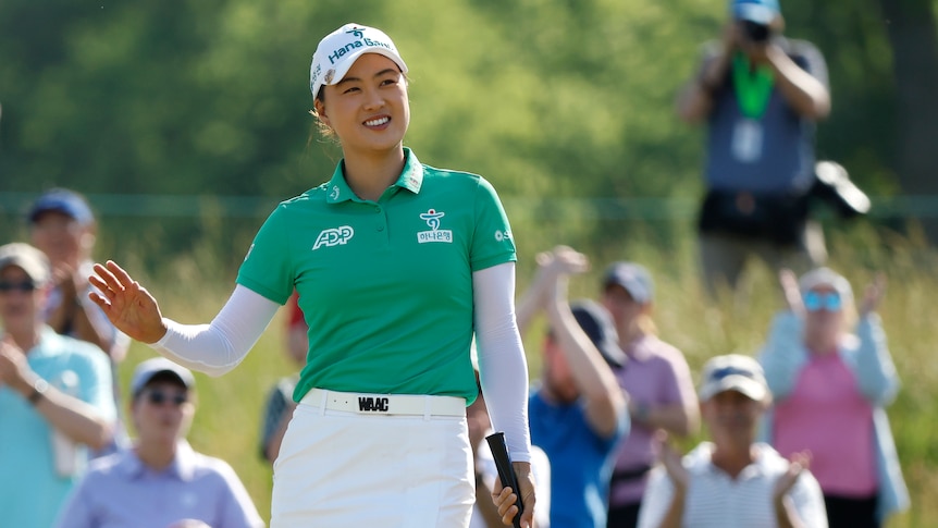 Minjee Lee on cusp of history after moving into lead at Women's US Open