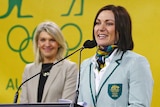 Anna Meares, Lauren Jackson and Kitty Chiller