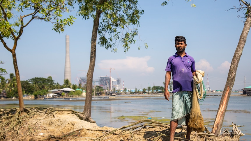 Salt farmer and fisher in Bangladesh
