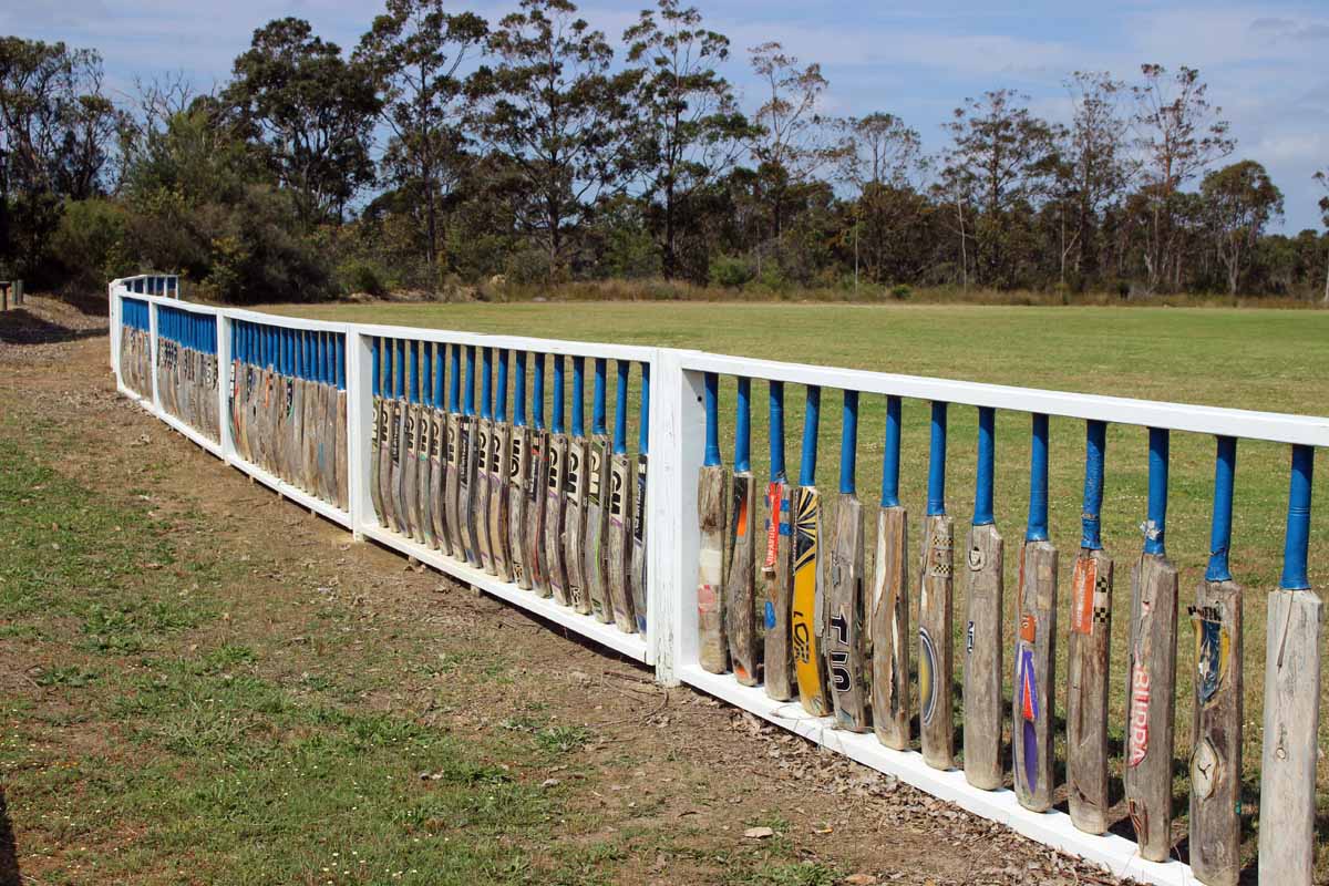 Giant cricket bat and a 'worldfirst' fence — inside a unique cricket