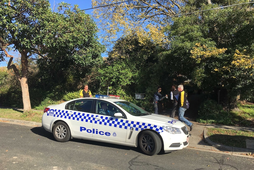 A home at Bulleen where two bodies were found