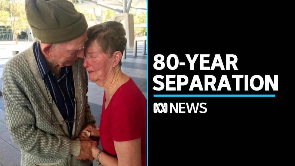 'We couldn't let each other go': siblings reunited 80 years after ...