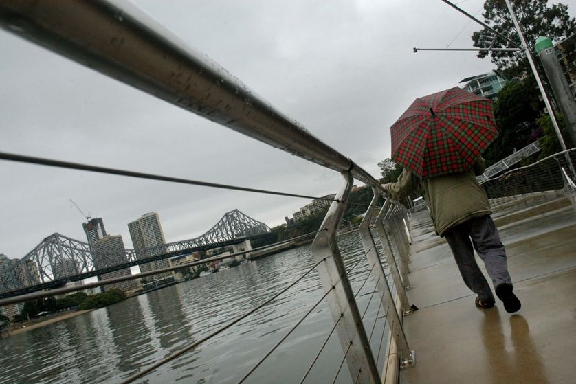 Brisbane finally gets some much-needed rain