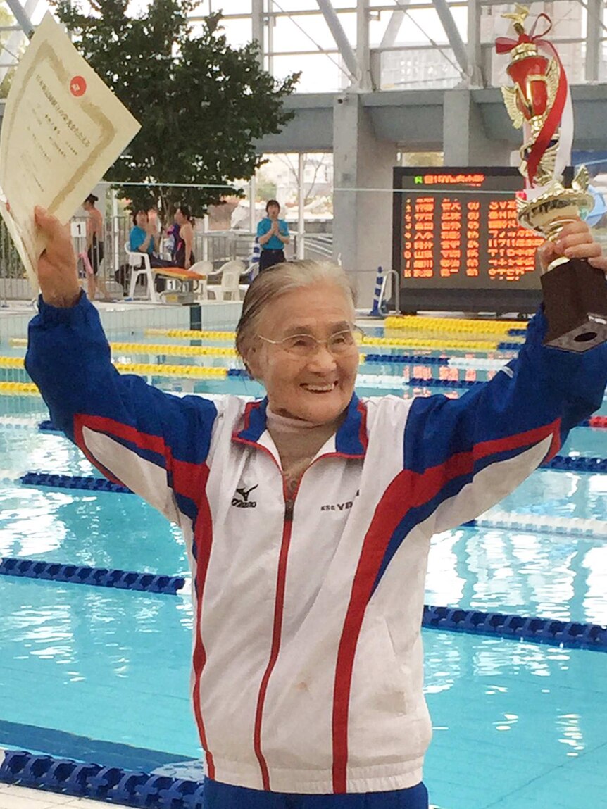 Japanese swimmer