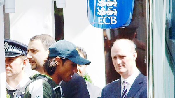 Facing the music...Aamer, Salman Butt and Mohammad Asif are heading to London.