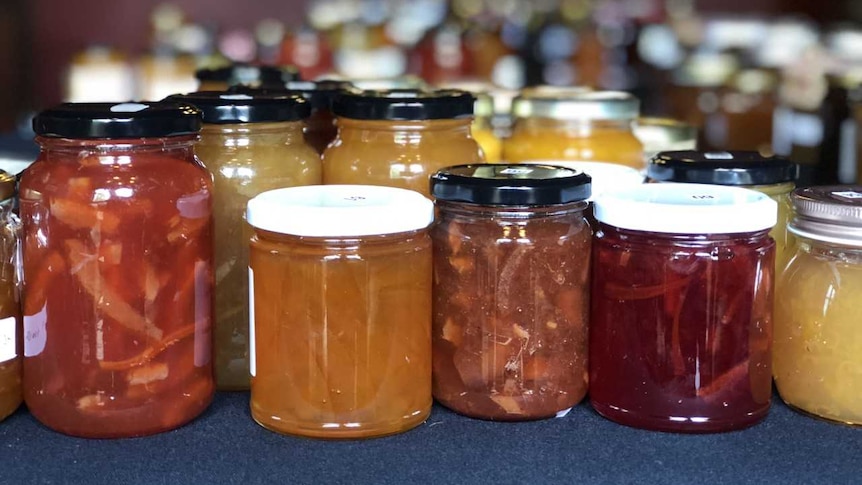 Some of the chunkier offerings at the Australian Marmalade Awards