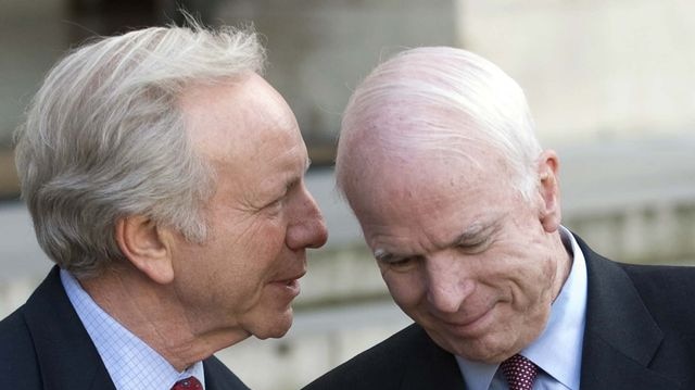 Senator Joe Lieberman and Senator John McCain