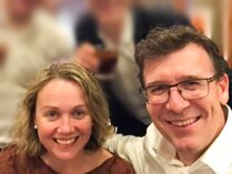 Acting Immigration Minister Alan Tudge and media adviser Rachelle Miller