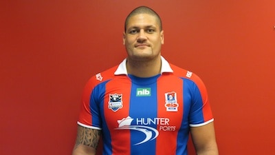 Willie Mason signs with the Newcastle Knights for the remainder of the 2012 season. April 18, 2012.