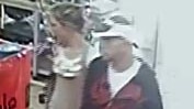 CCTV still of people police believe may be responsible for an aggravated robbery at Harris Scarfe.