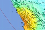 The first quake had a magnitude of 7.7 and the second measured 7.5.