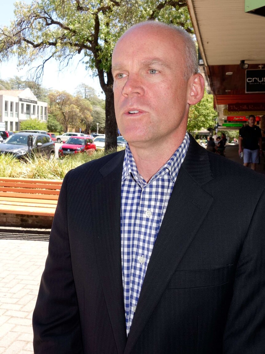 Andrew Blyth will finish up as the CEO of the ACT Chamber of Commerce in September.