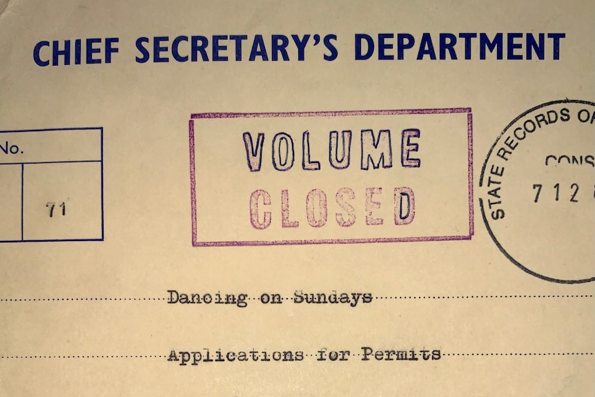 File cover - dancing on Sundays applications