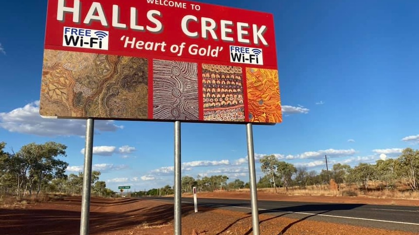 Halls Creek welcome