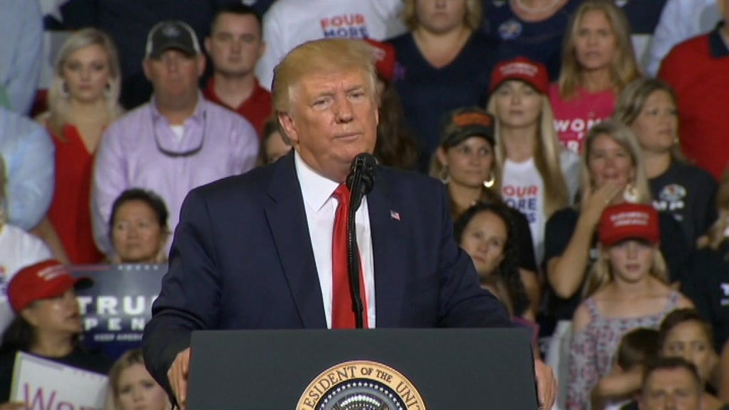 Donald Trump Targets Ilhan Omar At Campaign Rally Sparking Send Her Back Chants In Crowd Abc News