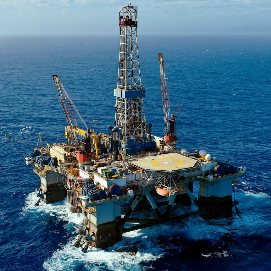 Atwood Eagle Rig which found oil at Phoenix South-1 for Carnarvon Petroleum